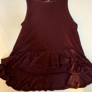 Medium American Eagle peplum tank top!